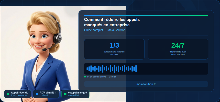 Comment réduire les appels manqués en entreprise